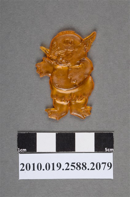 橙色人型尪仔仙 (共2張)