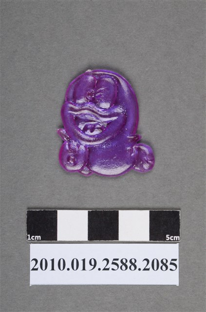 紫色雞型尪仔仙 (共2張)