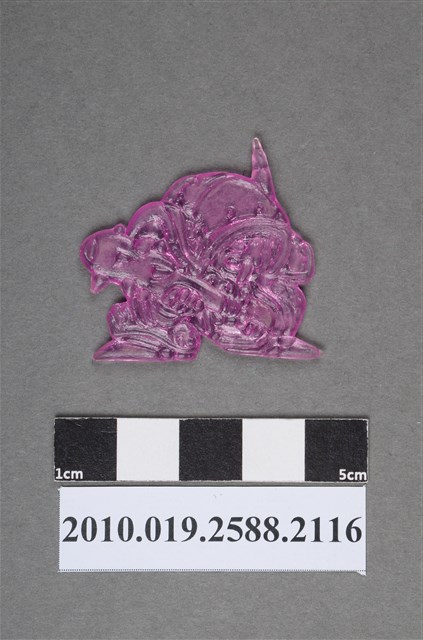 紫色機器人型尪仔仙 (共2張)