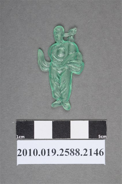 綠色人型尪仔仙 (共2張)