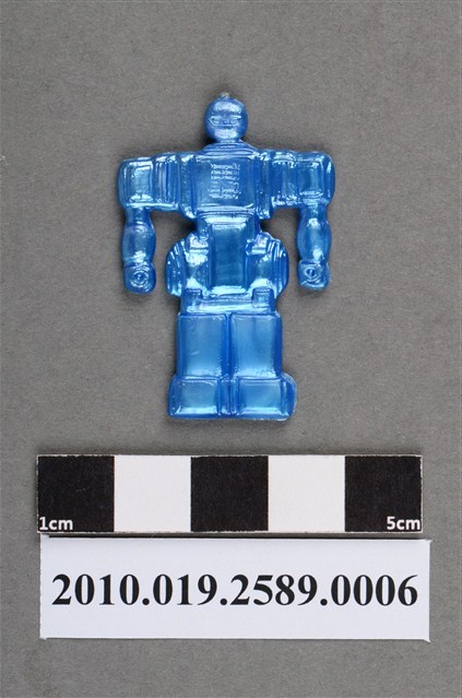 藍色機器人型尪仔仙 (共2張)