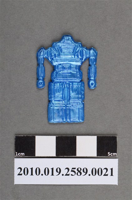 藍色機器人型尪仔仙 (共2張)