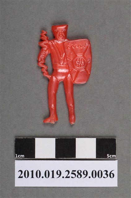 持盾人型尪仔仙 (共2張)