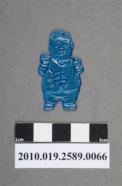 藍色人型尪仔仙 (共2張)