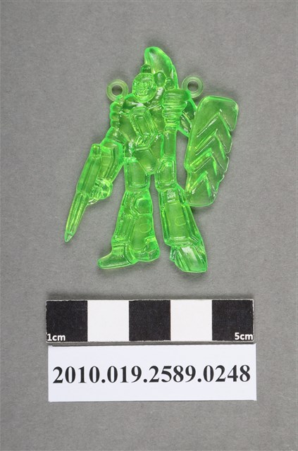 持盾槍機器人型尪仔仙 (共2張)