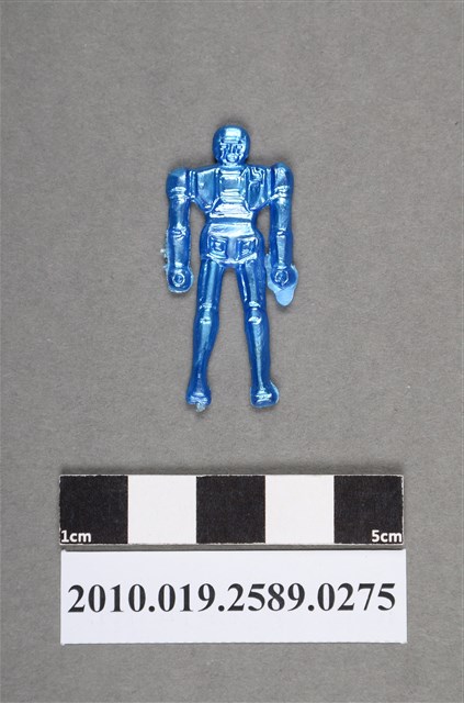 藍色機器人型尪仔仙 (共2張)