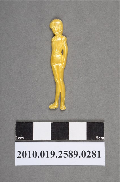 黃色人型尪仔仙 (共2張)