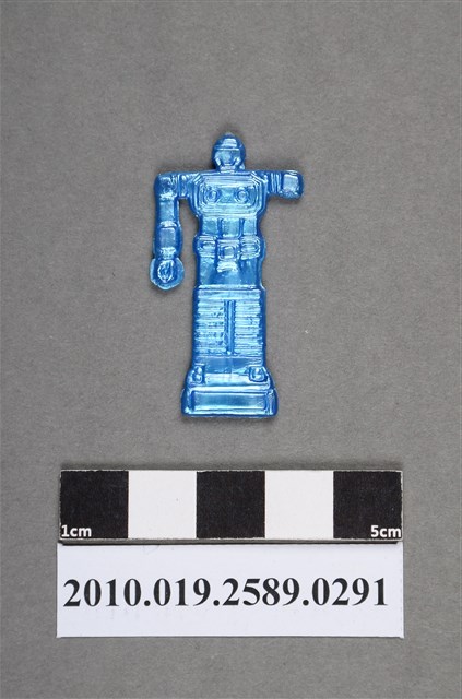 藍色機器人型尪仔仙 (共2張)