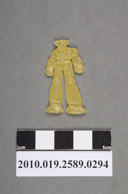 黃色機器人型尪仔仙 (共2張)