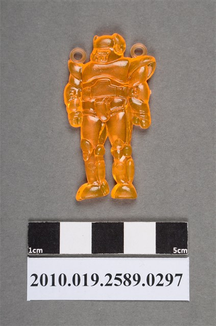 橘色機器人型尪仔仙 (共2張)