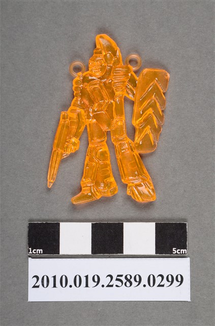 持盾槍機器人型尪仔仙 (共2張)