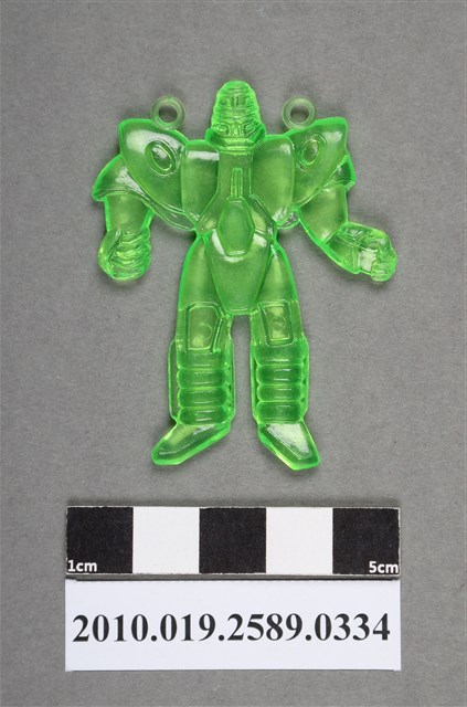 綠色機器人型尪仔仙 (共2張)