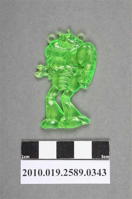 綠色機器人型尪仔仙 (共2張)