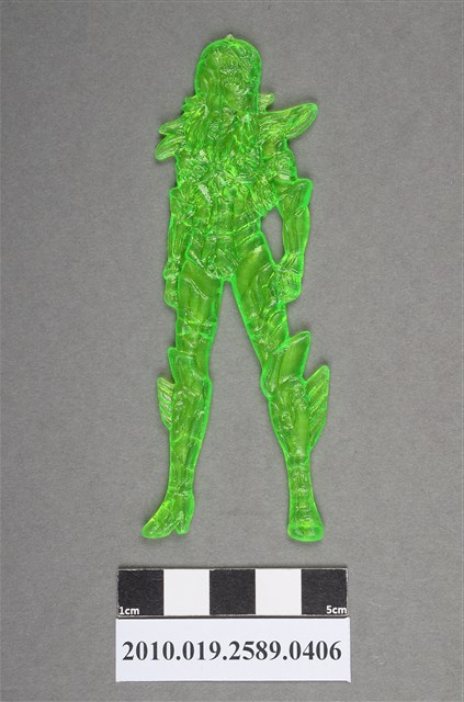 綠色人型尪仔仙 (共2張)