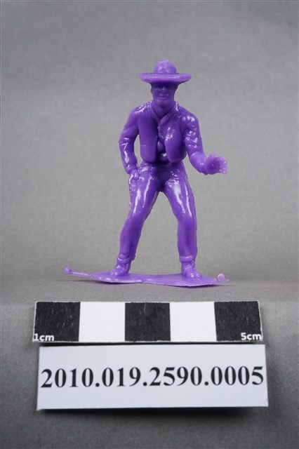 紫色牛仔造型玩具士兵 (共9張)