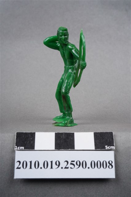 綠色印地安人造型玩具士兵 (共9張)