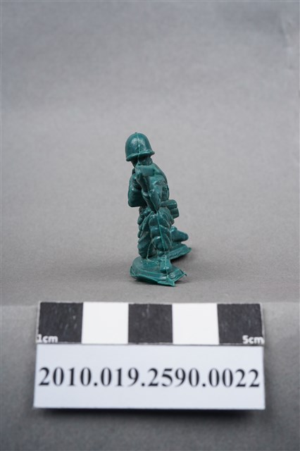 綠色步槍兵造型玩具士兵 (共9張)