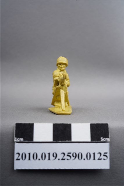 黃色機槍兵造型玩具士兵 (共9張)