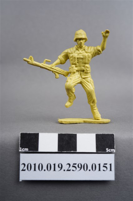 黃色步兵造型玩具士兵 (共9張)