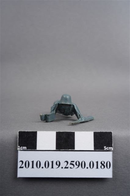 藍綠色步兵造型玩具士兵 (共9張)