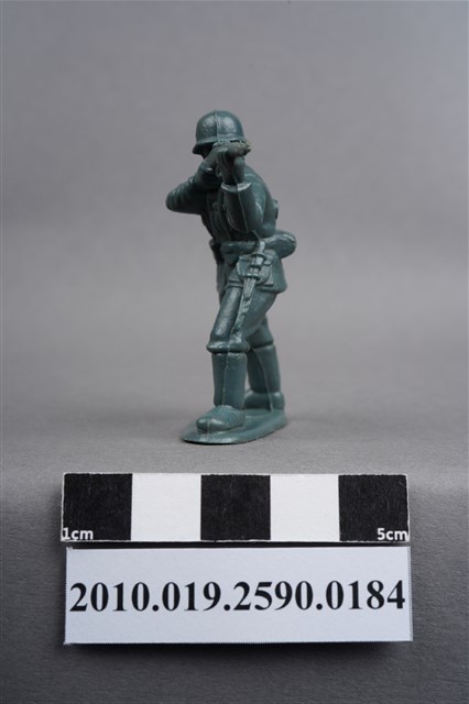 藍綠色步兵造型玩具士兵 (共9張)
