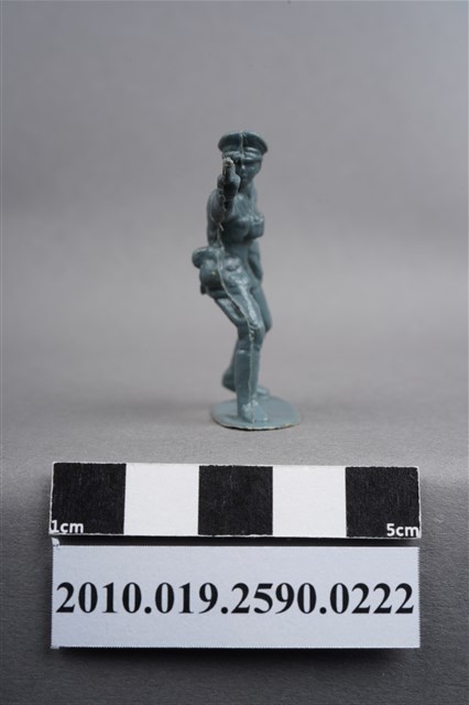 藍綠色步兵造型玩具士兵 (共9張)