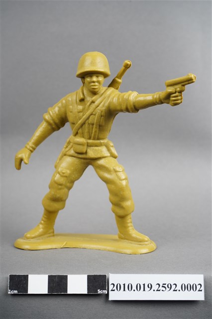 黃色步兵造型玩具士兵 (共9張)