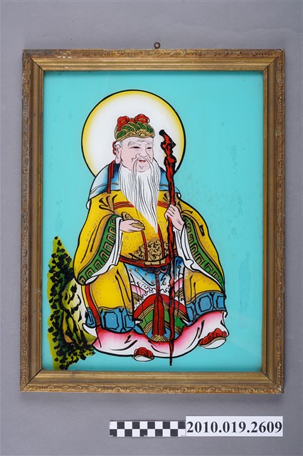 土地公玻璃畫 (共4張)