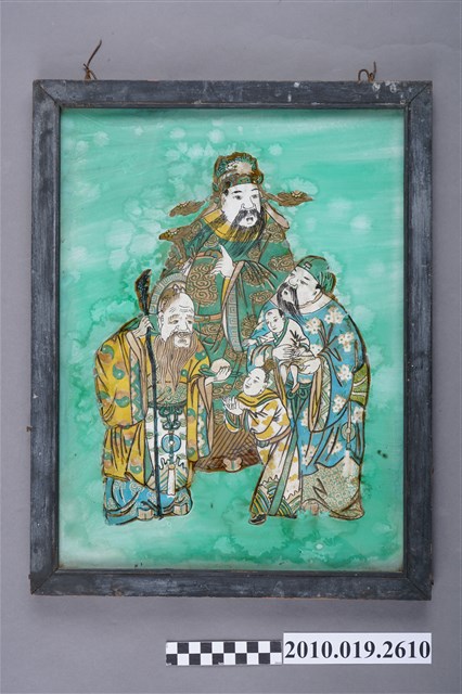 財子壽玻璃畫 (共4張)