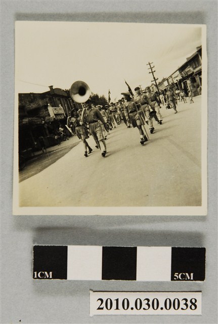 臺東各界慶祝第十二屆軍人節大會遊行鼓號樂隊 (共2張)
