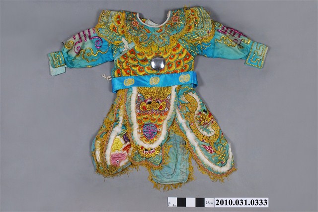 八家將藍色法服1套 (共2張)