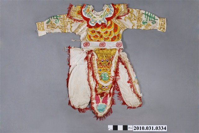 八家將白色法服1套 (共2張)