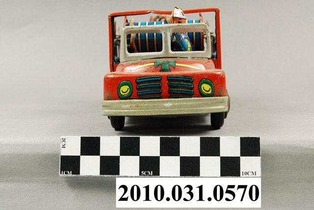 消防車鐵皮玩具 (共5張)