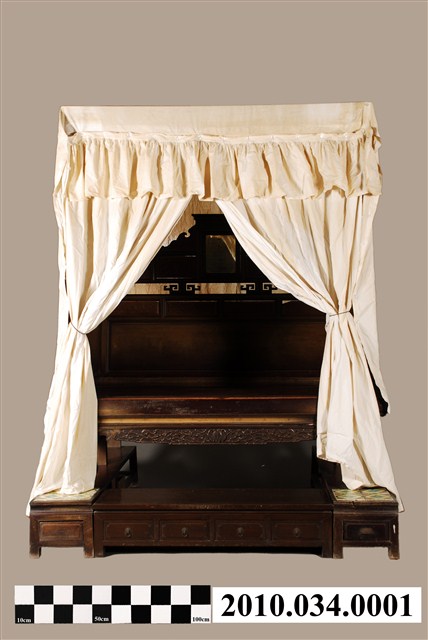 洋風八腳紅眠床組 (共4張)