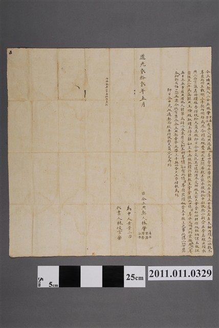 道光22年林肇澐等仝立轉典契 (共2張)