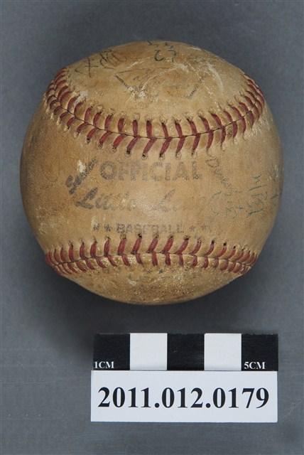 西元1974年世界青少棒賽紀念球 (共7張)