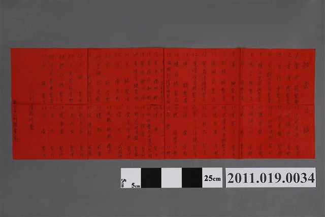 妝奩目錄 (共2張)