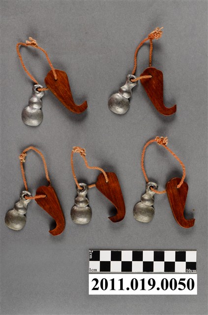 葫蘆形腳環組 (共4張)