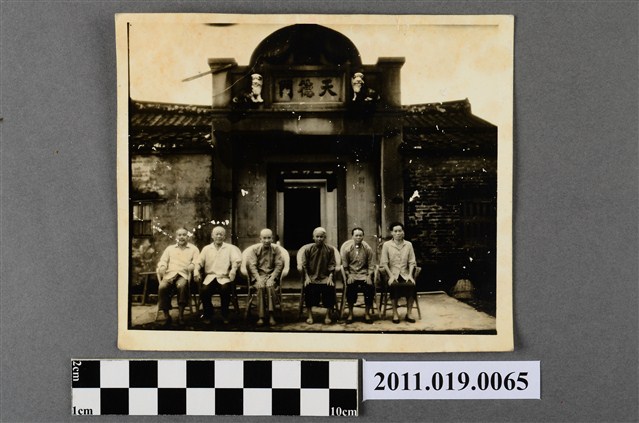 高雄旗山陳家老厝天德門 (共2張)