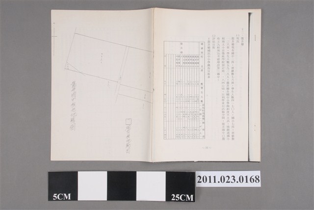 臺中縣龍井鄉新設學校規劃資料 (共2張)