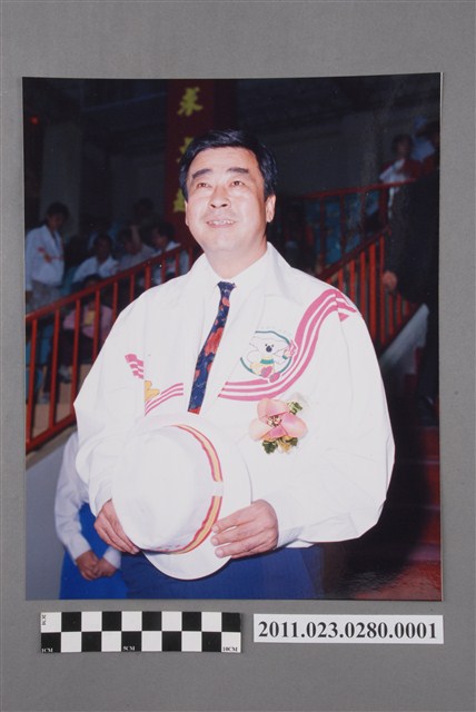 1994年臺灣區中等學校運動會臺中縣縣長廖了以照 (共2張)