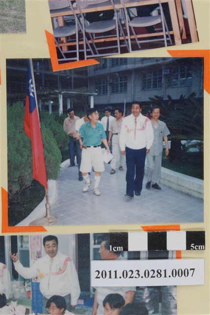 臺中縣縣長廖了以視察照 (共1張)