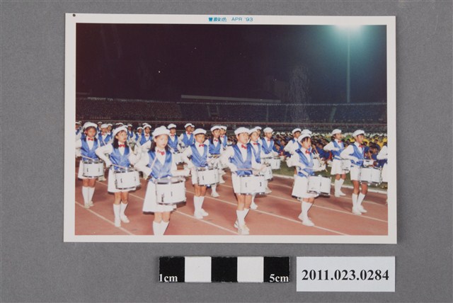 1994年臺灣區中等學校運動會鼓樂隊進場照 (共2張)