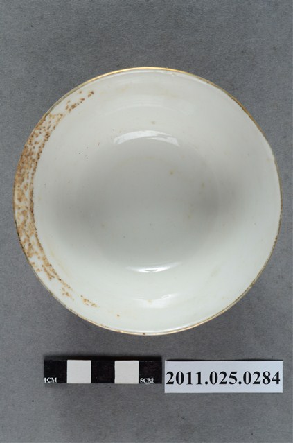 印花紅釉楓葉紋碗 (共6張)