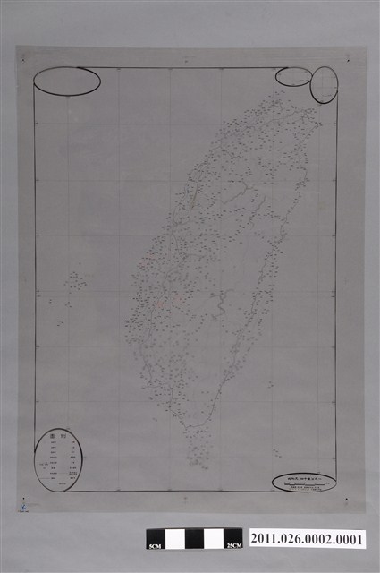 吳信政編輯〈臺灣地圖〉之一 (共2張)