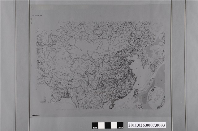 吳信政編輯〈中國城市鐵路地圖〉洋紅色色版之三 (共2張)