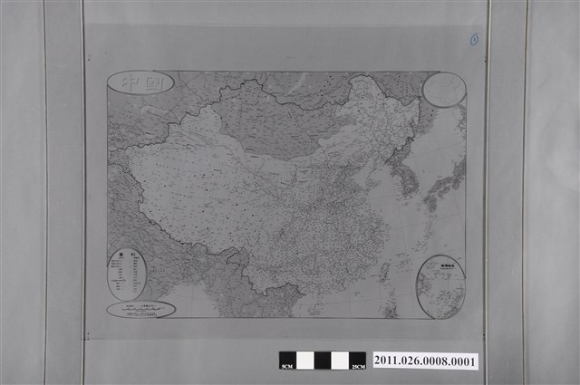 吳信政編輯〈中國城市鐵路地圖〉之一 (共2張)