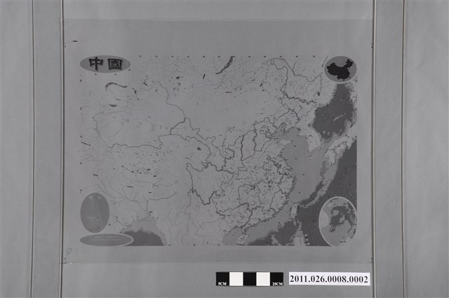 吳信政編輯〈中國城市鐵路地圖〉之二 (共2張)