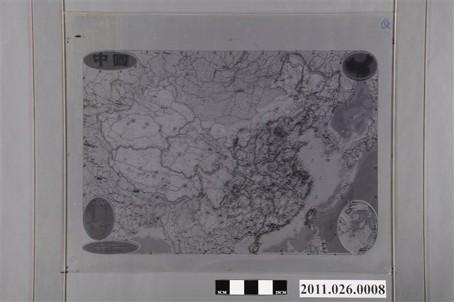 吳信政編輯〈中國城市鐵路地圖〉 (共2張)