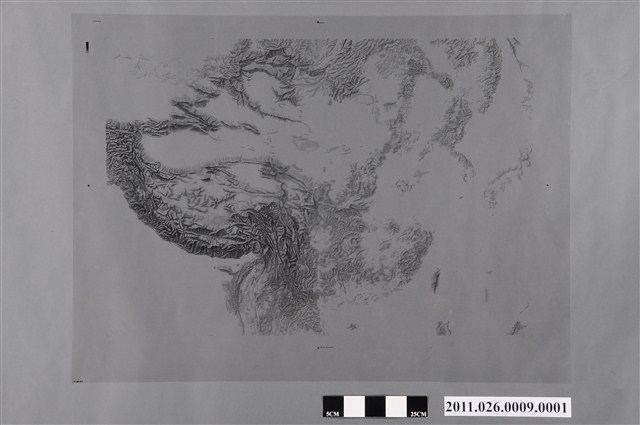 吳信政編輯中國地形圖之一 (共2張)